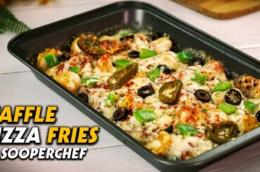 Waffle Pizza Fries Recipe By SooperChef