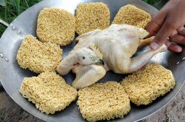 Chicken Noodle Recipe / Yellow Noodle Cooking with Chicken