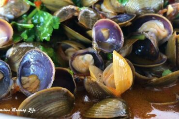 Primitive Technology - Yummy Cooking clams with tamarind juice Recipe - Cooking Skills