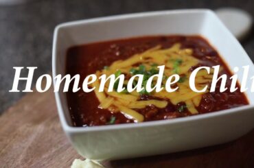 Easy Homemade Chili