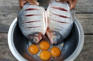 Tasty Crispy Fish Cooking | Whole Fish Crispy Recipe