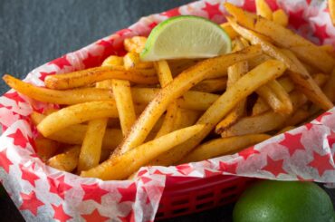 Baked Chili-Lime French Fries