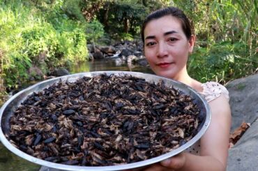 Yummy Cooking Crickets with Chili and Lemon leaves  recipe – Life Natural