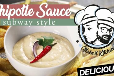 chipotle chili sauce recipe | Dipping sauce recipe | Chipotle sauce | Easy sandwich sauce