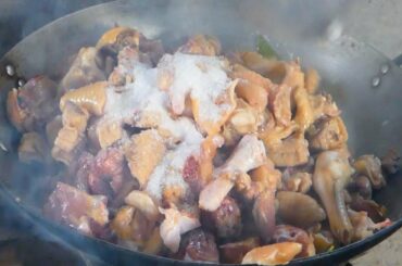 Fry Chickens Local Recipe | Add Hot Basil And Chili, That Delicious 100%