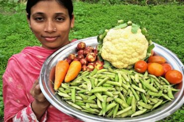 Matar Ki Sabji Recipe | Pea and Winter Vegetable Recipes Cooking By Street Village Food