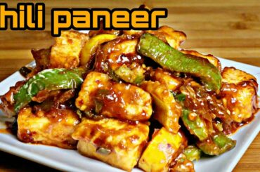 "Dhaba style Chili panneer recipe"🍝|| full desi bachelor's ka khana 🍱/ Easy chili paneer Recipe😋