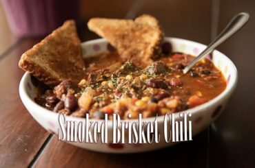 Smoked BBQ Brisket Chili