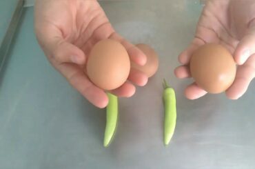 Chicken egg cream.cream made with eggs and super spicy chili