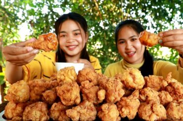 Fried Chicken Wing With Chili Sauce Recipe - Cooking Chicken Drumette - My Food My Lifestyle