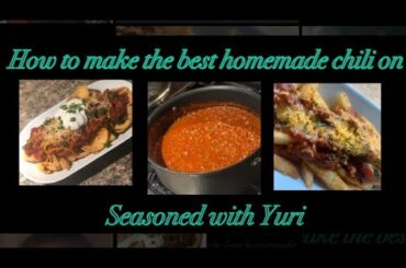 How to make homemade chili (Seasoned with Yuri)