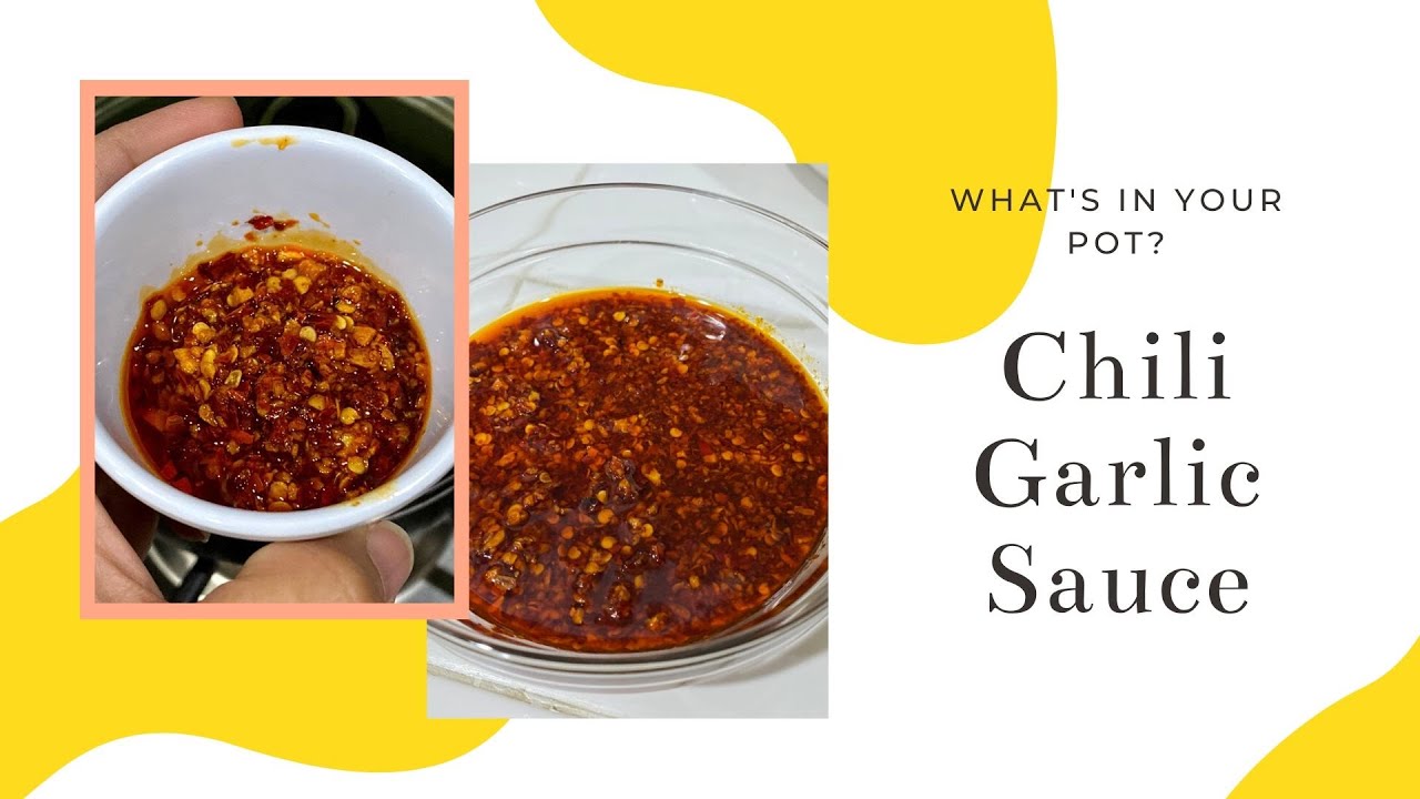 Chili Garlic Sauce Recipe (Chili Garlic Sauce for Siomai) Chili Chili