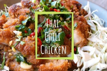 How to make Thai Chili Chicken ASMR Easy Recipe 泰式椒麻雞 | Cook with Hana