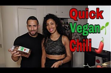 Easy Quick Vegan Meals| Vegan Chili 🌶🌱