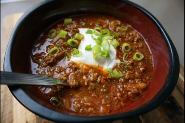 Easily The Perfect Chili