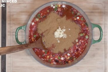 Three Bean Chili With Tofu Sour Cream