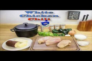 White Chicken Chili on the Big Green Egg