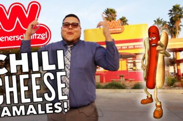 Wienerschnitzel's NEW Chili Cheese Tamales! - Full Nelson Eats A Lot - #FoodReview