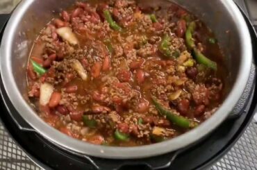 Instant pot chili