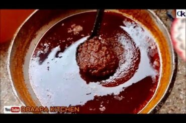 HOW TO MAKE SIMPLEST AND EASIEST HOT CHILI SAUCE || AUTHENTIC GHANA SHITO RECIPE