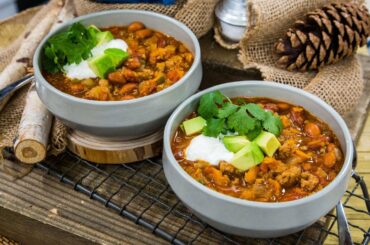 Pamela Salzman's Chipotle Turkey Chili with Sweet Potatoes - Home & Family