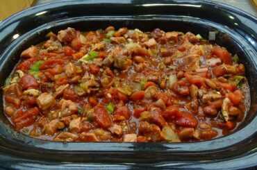 Smoked Tri Tip Chili