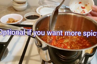 Sweet chili and peanut sauces