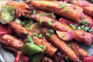 Baby Corn Chilli Recipe- Crispy Baby Corn Recipe