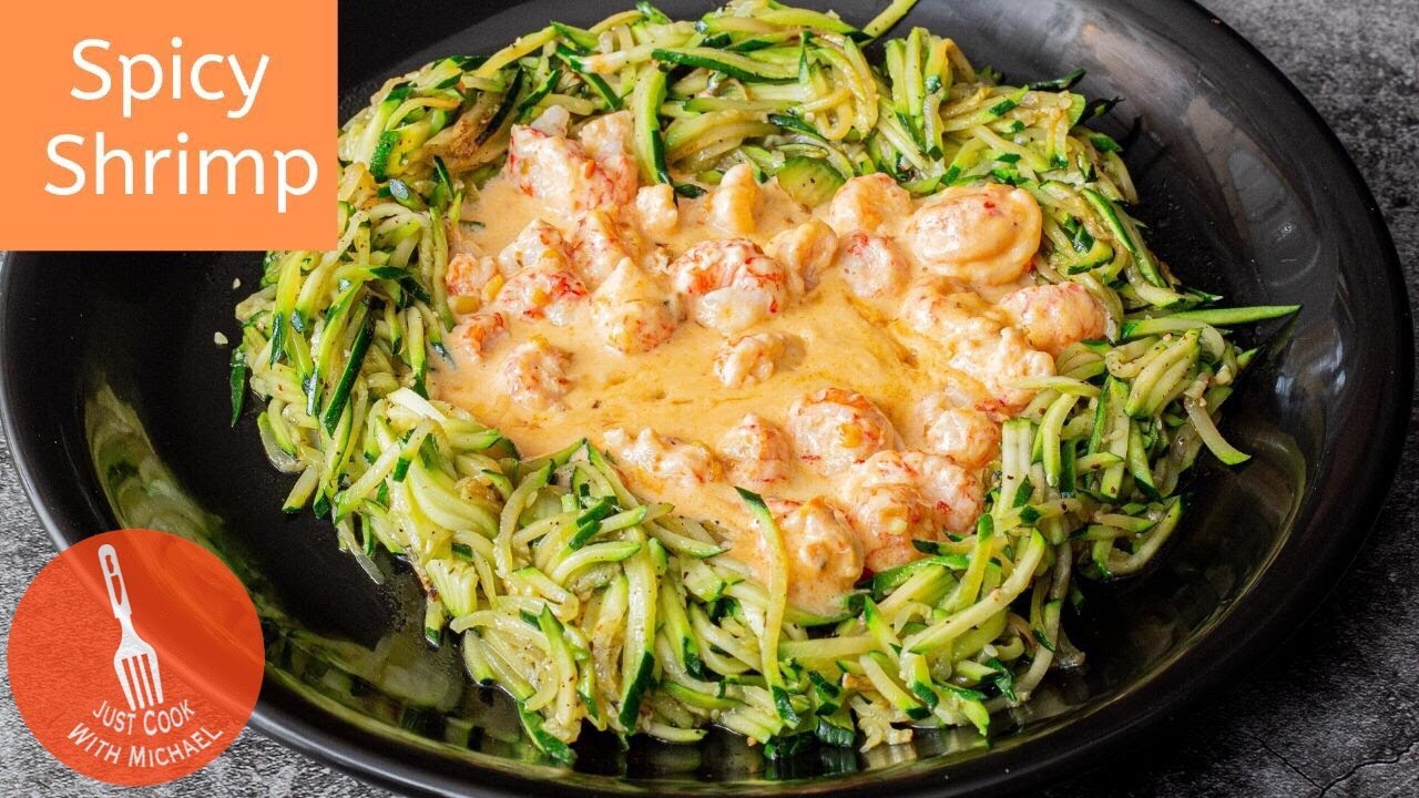 Shrimp with a Spicy Chili Cream Sauce Chili Chili