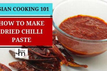 How to Make Dried Chilli Paste