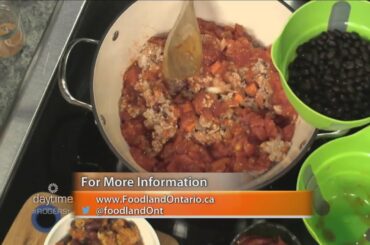 Comfort Food Recipes - Turkey Chili & Apple Caramel Bars