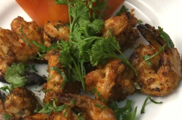 How to make Chilli Garlic Prawns - garlic prawns recipe - chilli prawn - chilli prawns-garlic shrimp