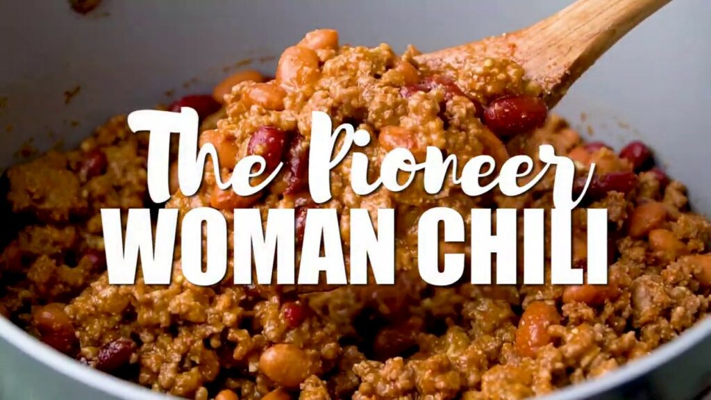 The Pioneer Woman Chili - Chili Chili