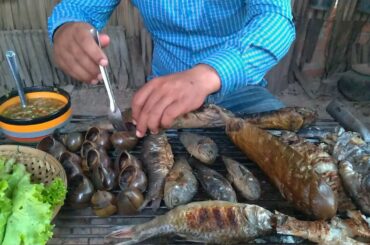 Cooking Fishs eat with Chili Sauce - Eat Fishs