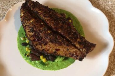 Honestcooking : Mexican Chili Blackened Mackerel