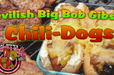 Devilish Big Bob Gibson Chili-Dogs: How To Make Chili Cheese Dogs