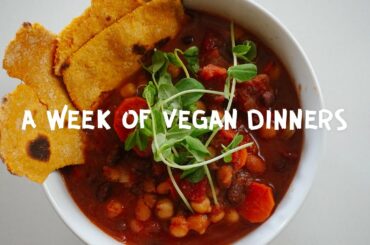 A Week Of Vegan Meals