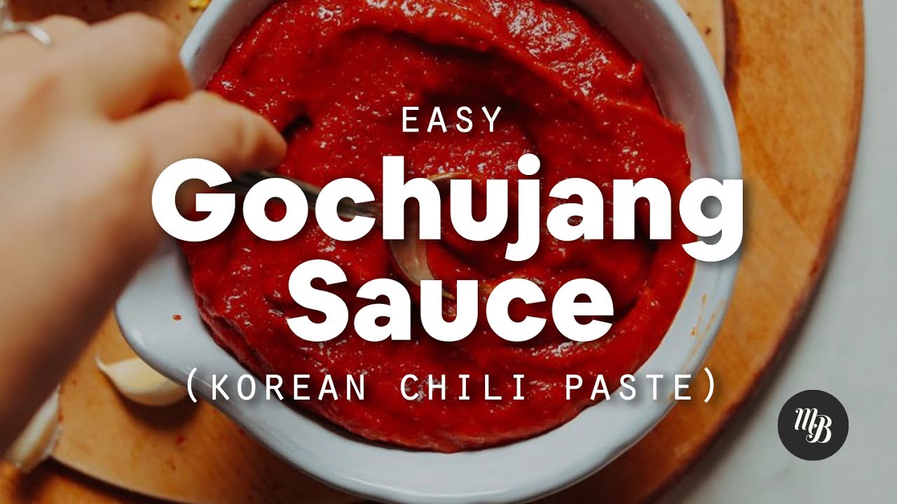 Easy Gochujang Sauce (Korean Chili Paste) Minimalist Baker Recipes