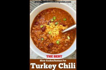 Instant Pot Turkey Chili