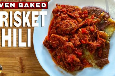 Brisket Chili - Amazing Chili Baked In The Oven