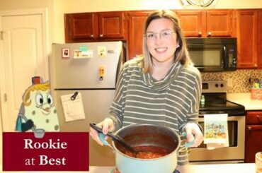 Rookie at Best What's for Dinner Tonight - CHILI