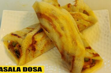 Masala Dosa | Homemade Masala Dosa Recipe | How To Make Masala Dosa | Farheen's Kitchen.