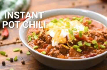 INSTANT POT CHILI
