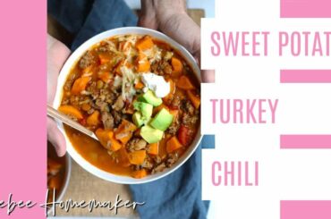 Sweet Potato Turkey Chili