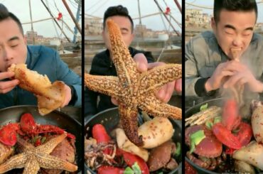 Cooking recipe, yummy lobster Octopus ft chili sauce || Food TV Plus