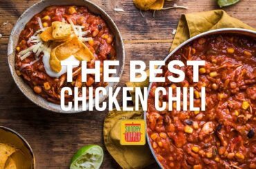 The Best Chicken Chili Recipe - Mexican Chili