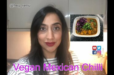 Vegan Mexican Chili  -  This is an easy cheap ££ recipe.