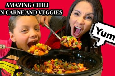AMAZING CHILI RECIPE!!! || One Pot Meal|Crockpot Meal