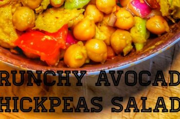 CHICKPEA AVOCADO SALAD RECIPE