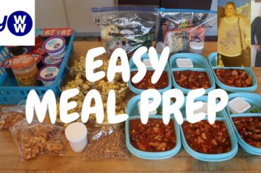 MEAL PREP | BREAKFAST BOWLS | CHICKEN TACO CHILI | myWW 💙💜💚
